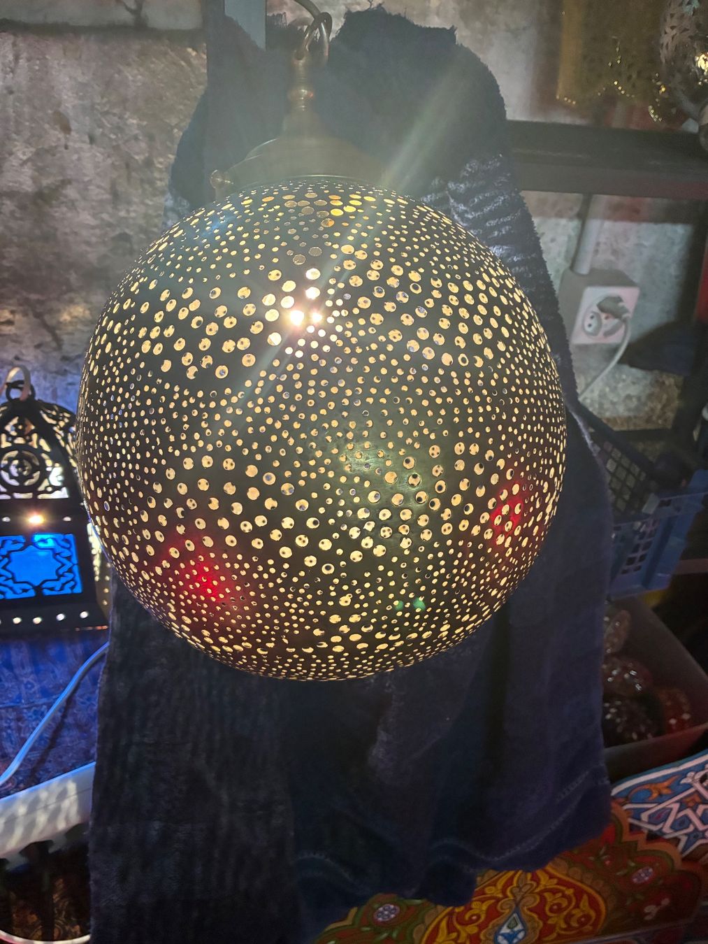 Lampadari & plafoniere: Deckenlampe Messing aus Marokko – Usato da Zürich venduto da thetschi 1