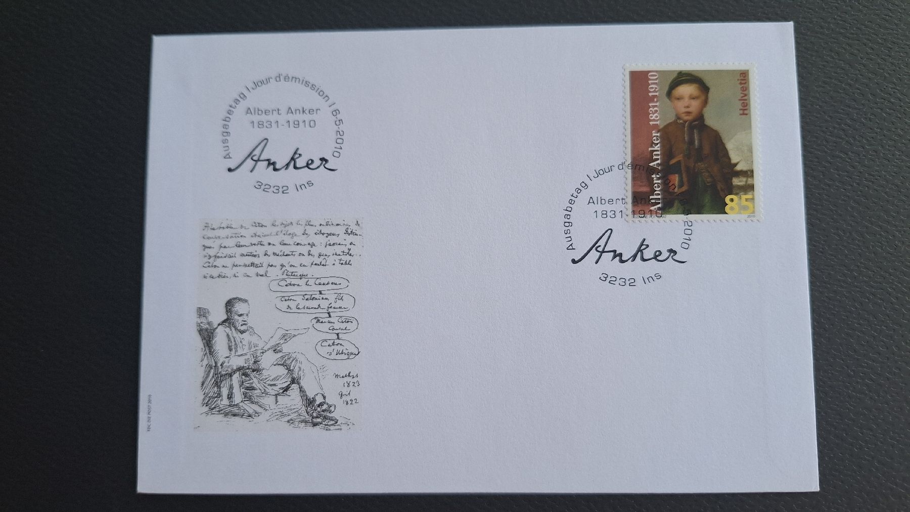 Tous les timbres: 2010,Nr.1353,FDC – Neuf (Voir description) à Pratteln par walti-6060