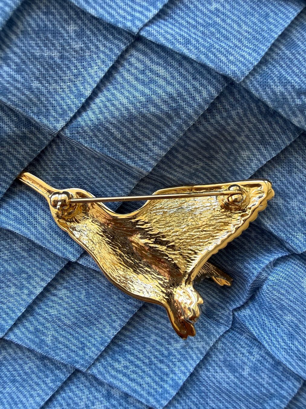 Spille & Fermagli: Broche marque Cabouchon colibri comme neuve! – Nuovo (secondo la descrizione) da Carouge GE venduto da sacha1981 1