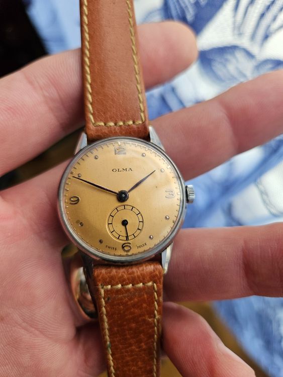 Montre Mécanique Vintage Loins - Bracelet Métal, Occasion, Style Rétro Pour Femme