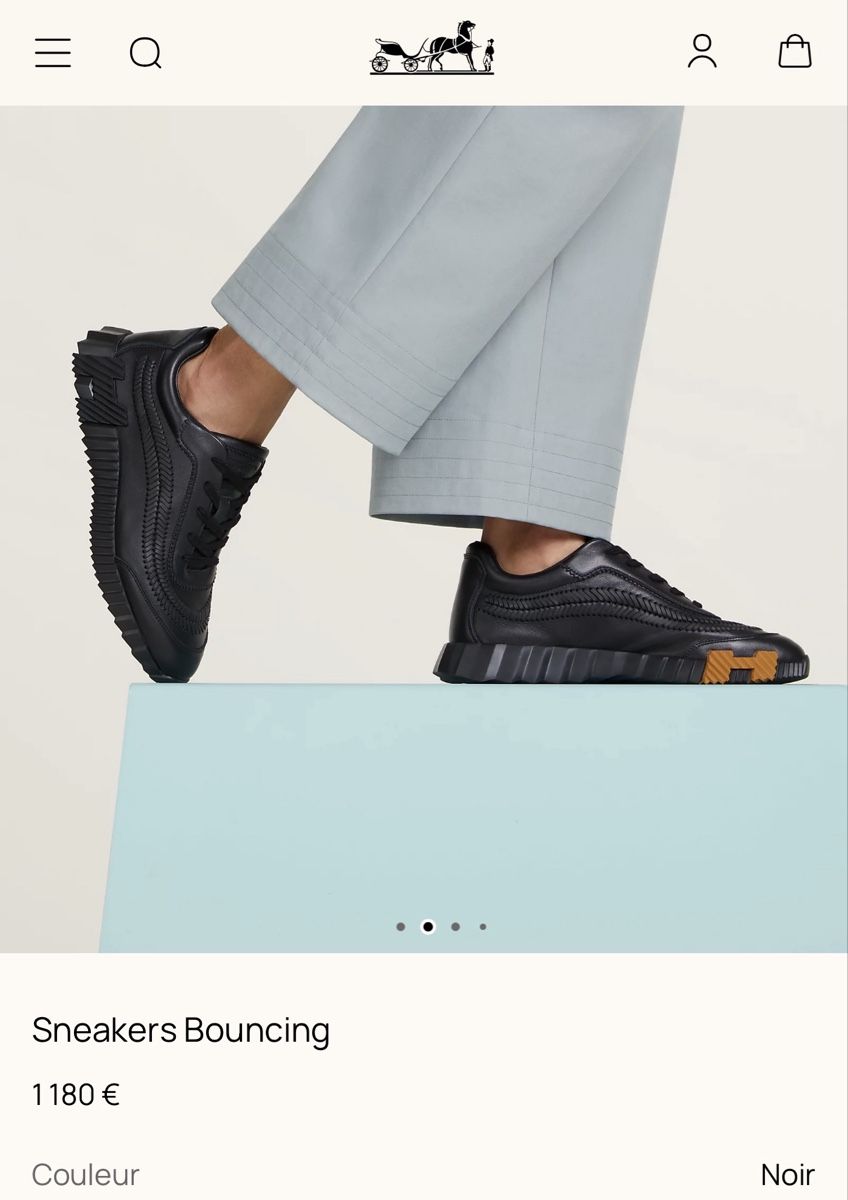 Hermès Chaussures hommes: Hermes Bouncing – Neuf avec emballage d'origine à Fully par Rikikaka 9