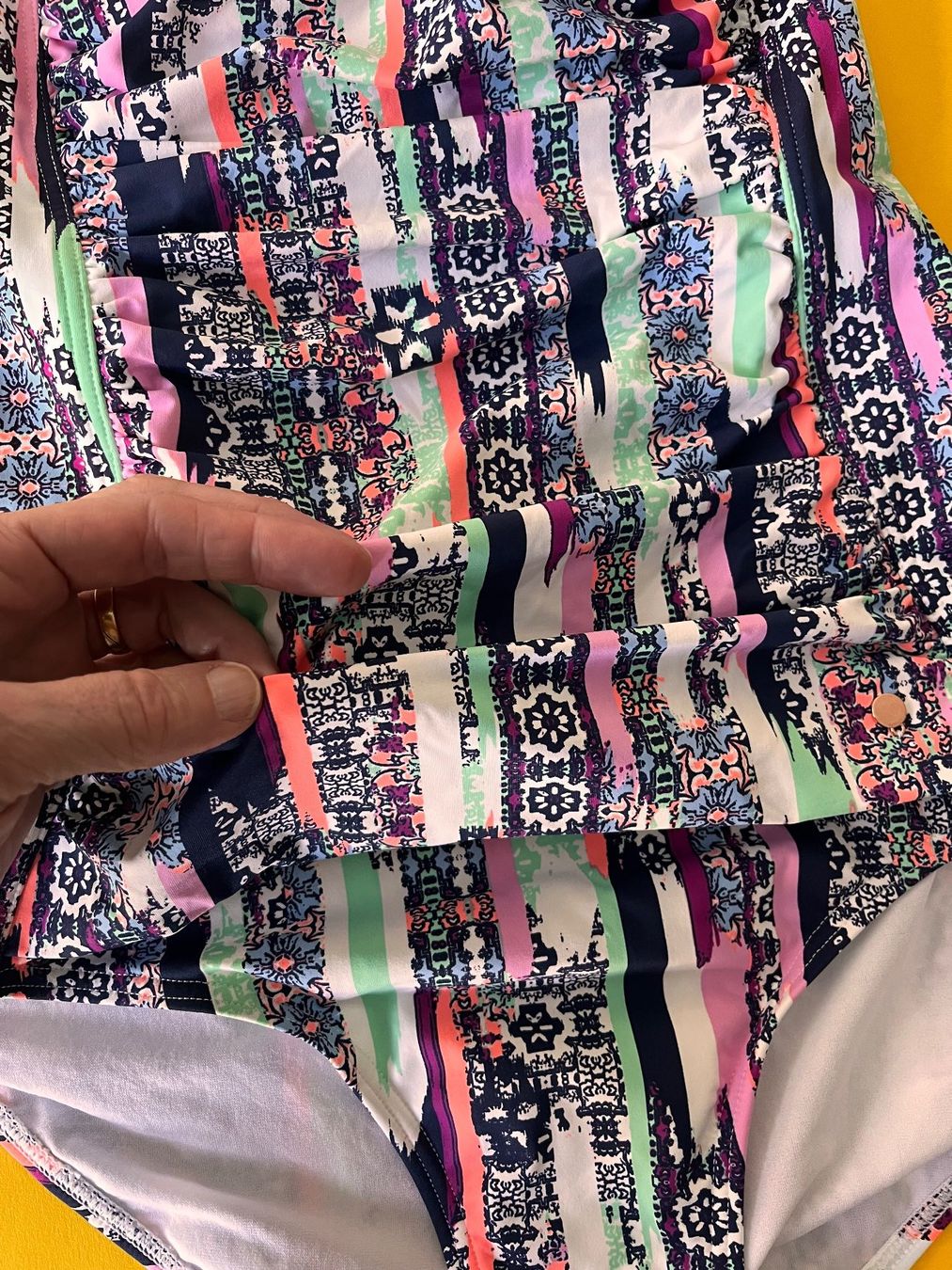S.Oliver Costumi da bagno & Bikini: s.OLIVER, Badekleid, Grösse 36B, Mehrfarbig – Nuovo e nell'imballaggio originale da Rudolfstetten venduto da gst_g7xl 1