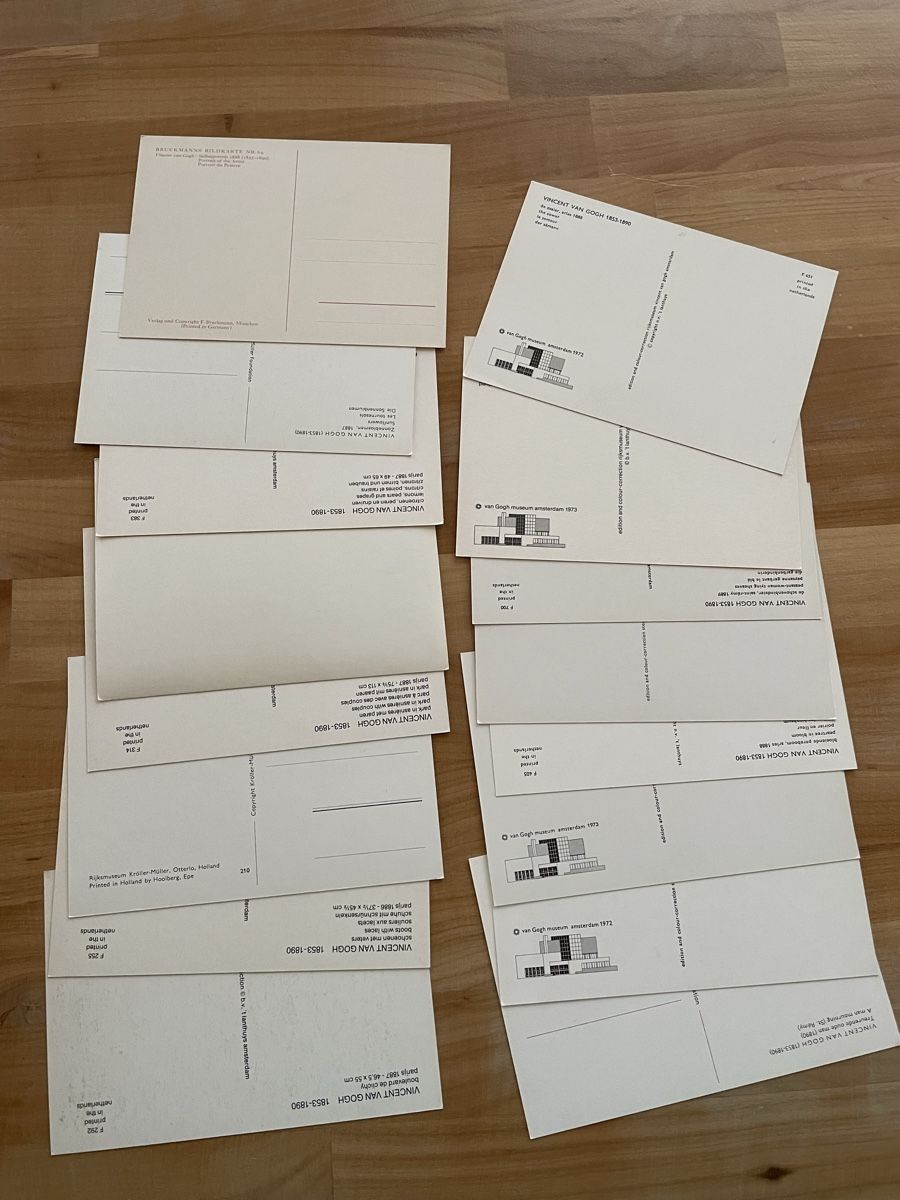 Cartoline postali: AK mit Kunst von Vincent van Gogh – Usato da Rümlang venduto da euqinom16 1