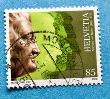 Nr.1258 Albrecht von Haller GESTEMPELT    