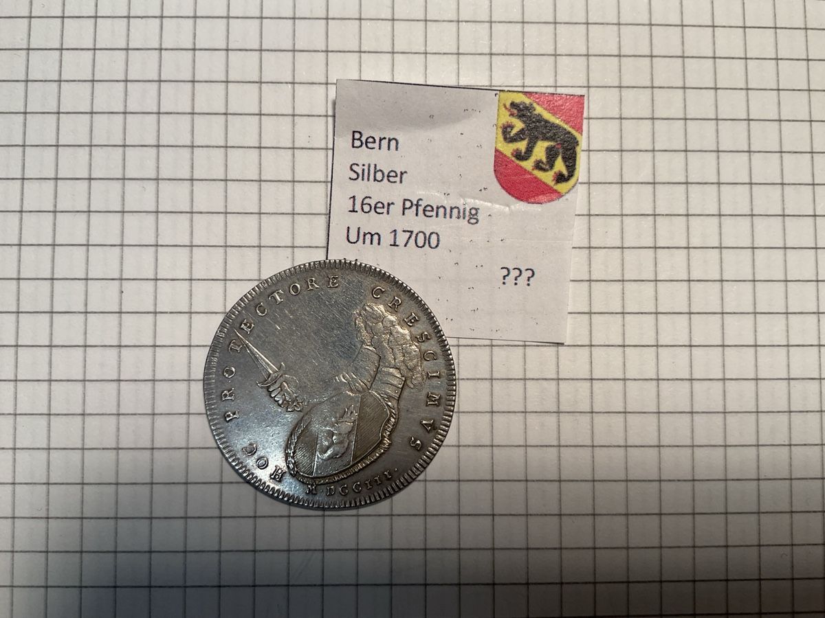 Tutti le monete: Berner 16er Pfennig um 1700 – Usato da Ursenbach venduto da tho_8s6p 1