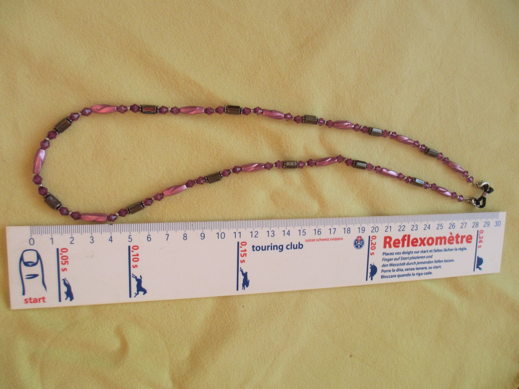 Catenine: Hübsche Halskette mit lila Perlen – Nuovo (secondo la descrizione) da Herisau venduto da fan_h9qj 2