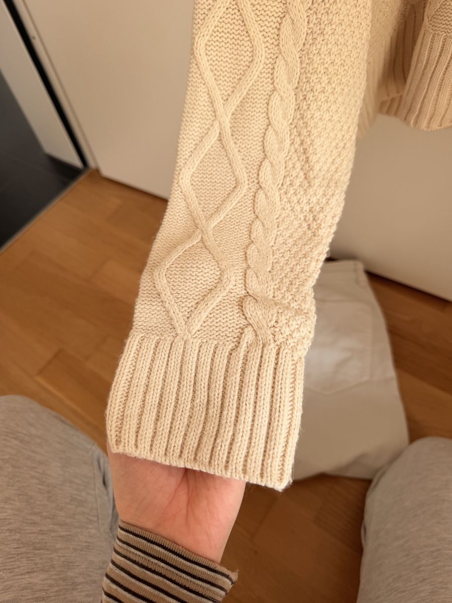 Stradivarius Maglioni & Felpe: Stradivarius Strickjacke beige Grösse S  – Nuovo (secondo la descrizione) da Kriegstetten venduto da Musli15 4