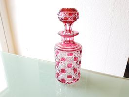 Ancien flacon à parfum en cristal Baccarat