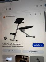 Kettler Vario Trainingsbank