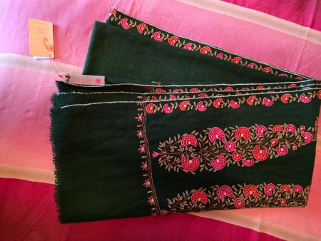Etole cachemire Pink Maharani Genève, neuve