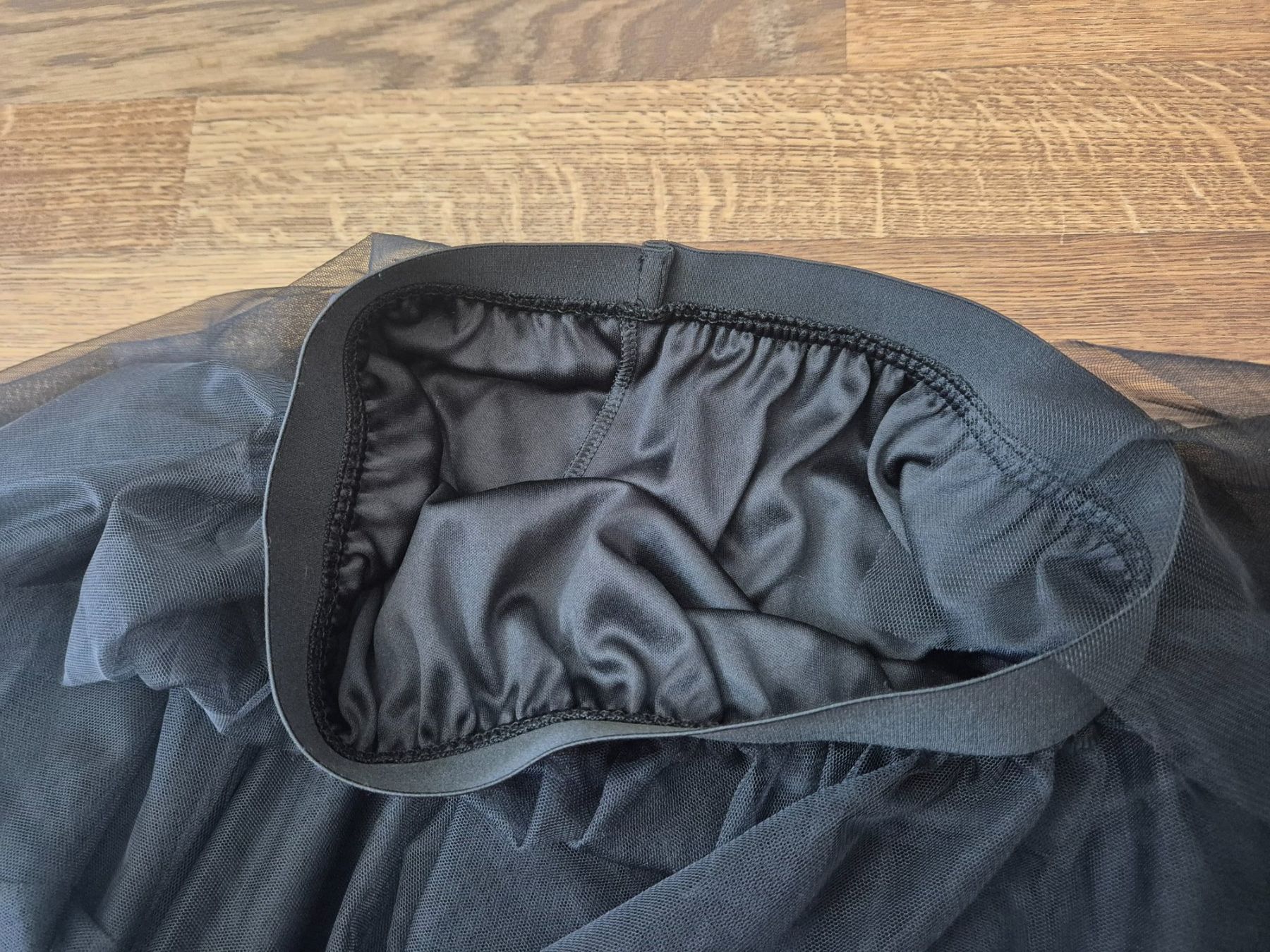 Jupes: Black chiffon skirt – D'occasion à Zürich par monadiederich 1