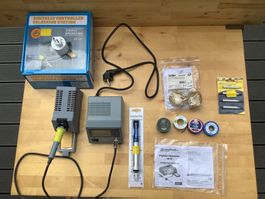 Digitale Lötmaschine mit Zubehör