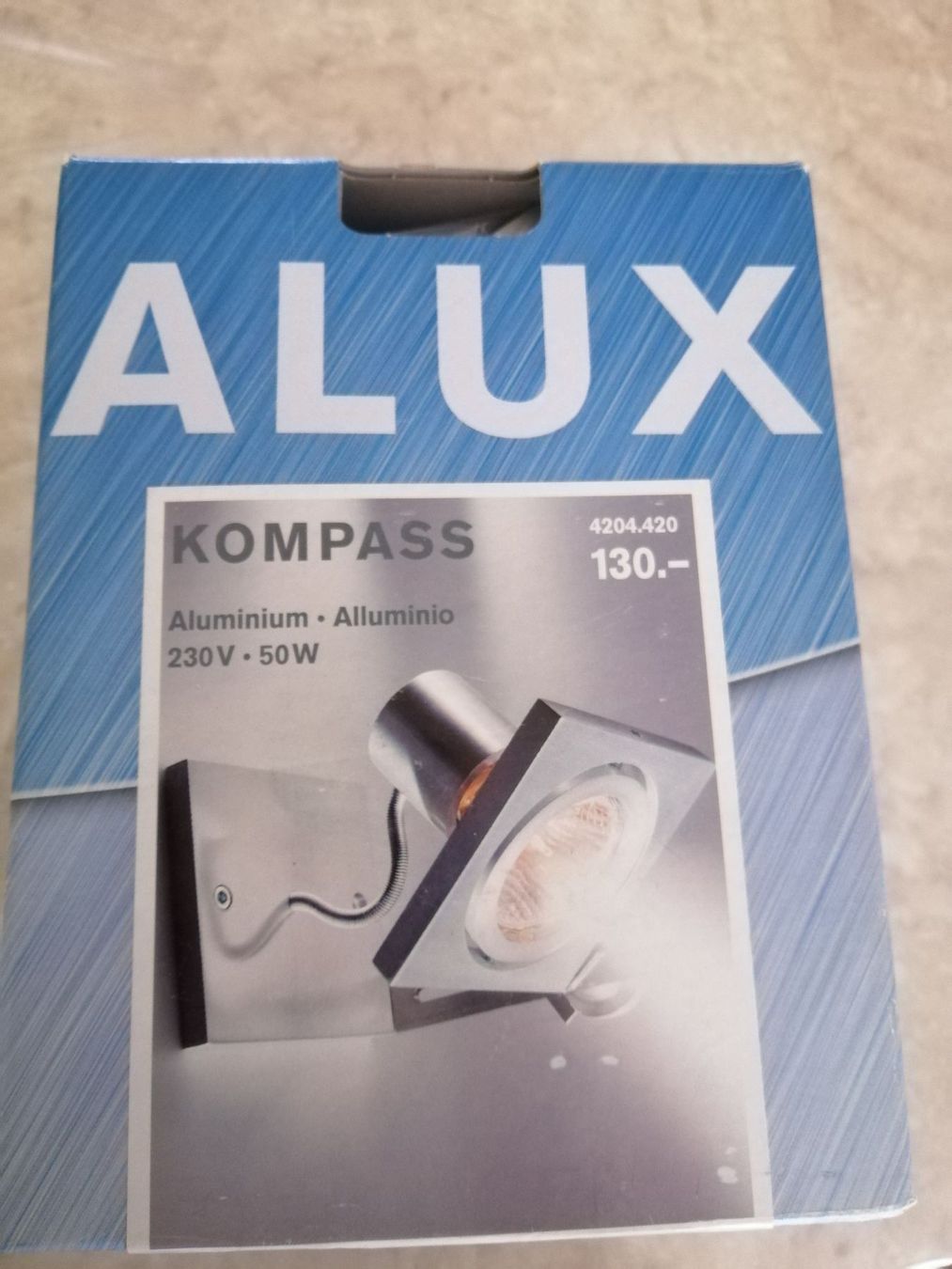 Lampade: Neue Lampe alux kompass – Nuovo (secondo la descrizione) da Schlieren venduto da bingo33 3