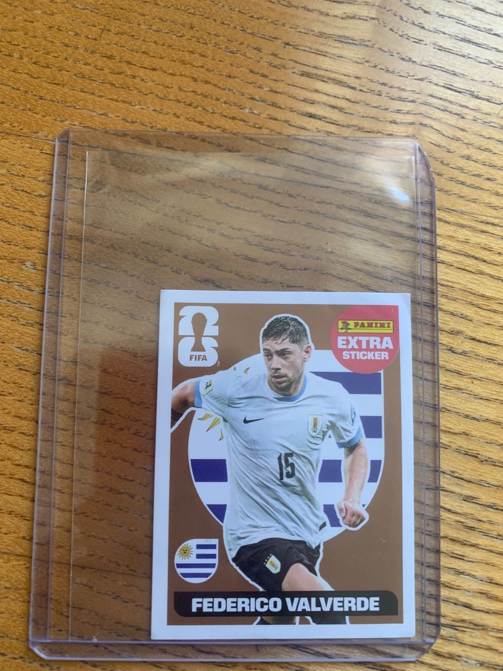 Panini Sammelbilder & Trading cards: Panini Extra Sticker Federico Valverde Bronze – Gebraucht aus Zürich von Kasza