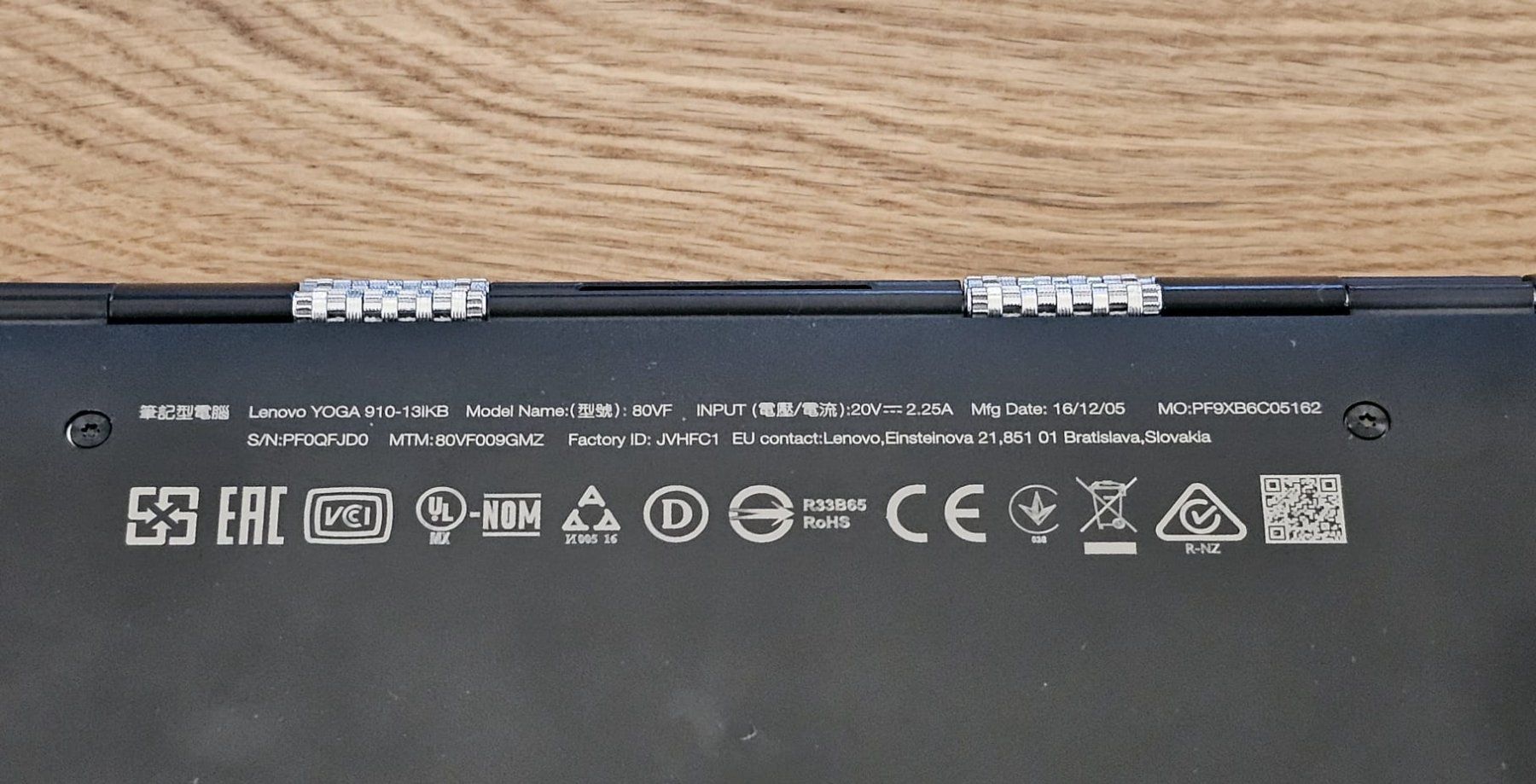 Lenovo Notebook: Notebook 14" Lenovo Yoga 910-13IKB - DEFEKT – Difettoso da Buchs AG venduto da GoldenEaqle 2