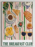 Poster affiche Impression The Breakfast Club Vintage déco