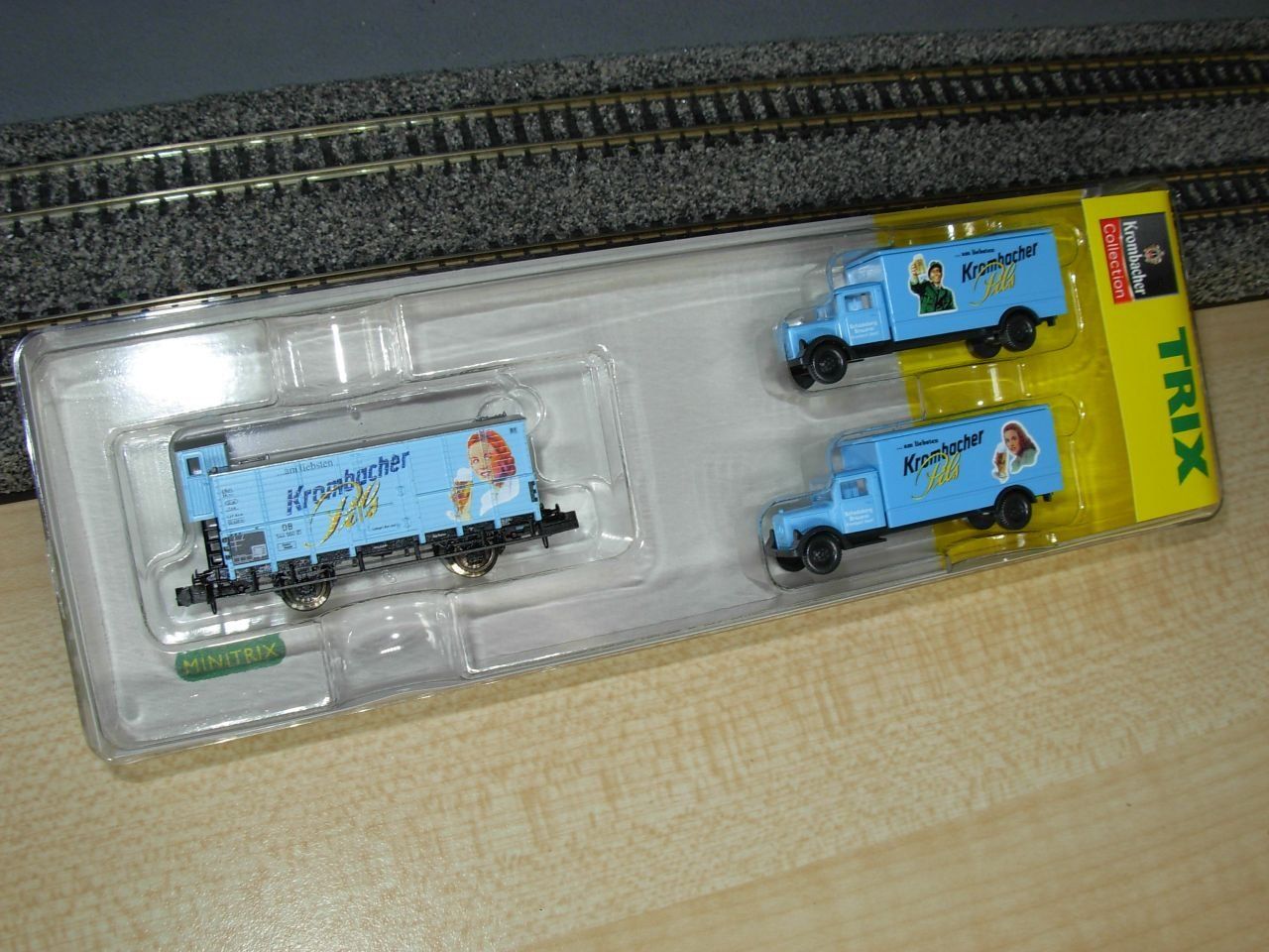Trix Modellini di ferrovie: N: Spezial-Set "Krombacher" – Nuovo (secondo la descrizione) da Oberrieden venduto da Hobbyschiff