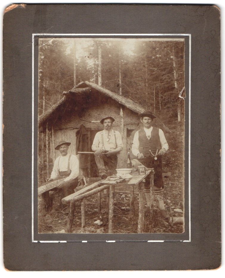 Photos & affiches: Fotografie Holzfäller / Forstwirte mit  – D'occasion à Berlin par bartko-reher
