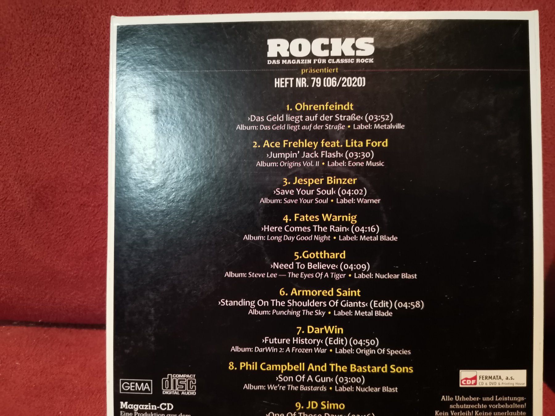 CD: 3 x CD Rocks Compilation (76 / 79 / 80) – Usato da Zofingen venduto da noise123 2