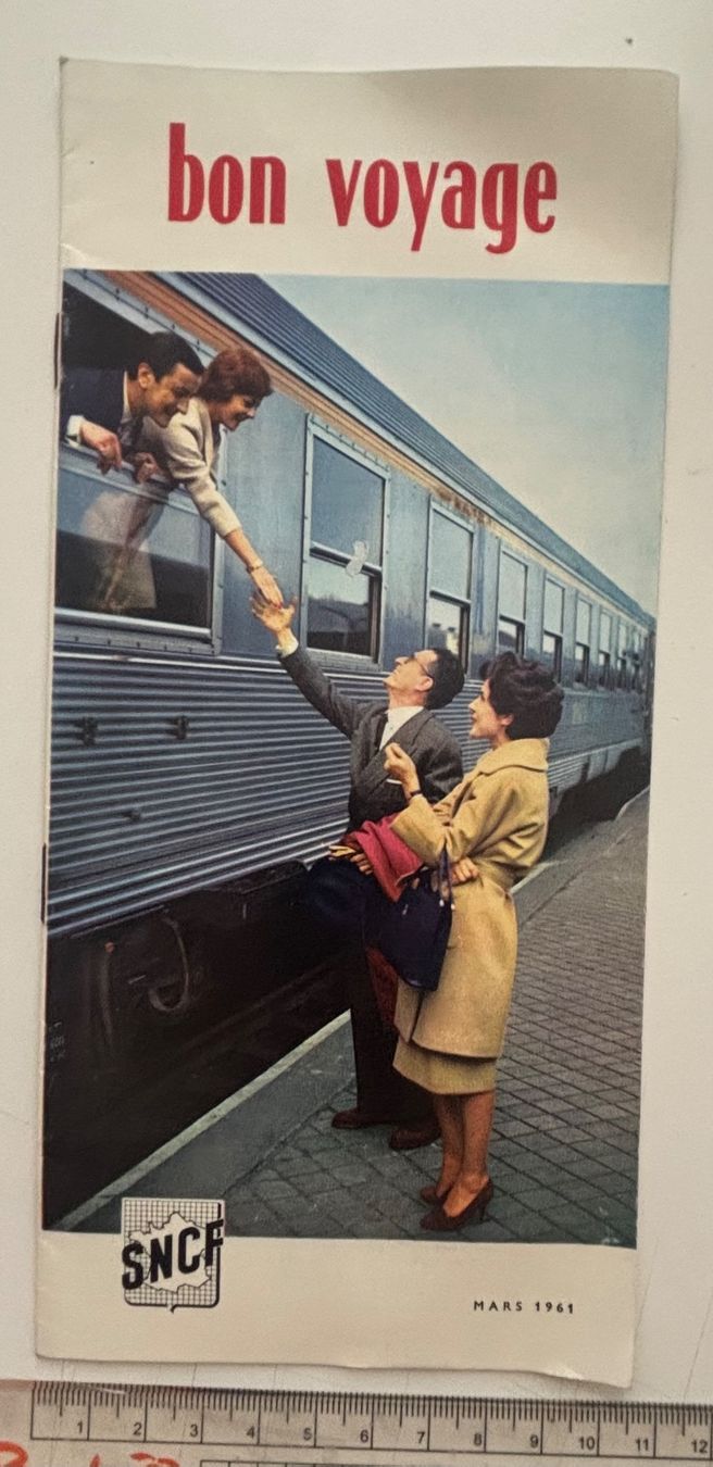 SNCF Documenti: Brochure SNCF - Bon voyage - Mars 1961 – Usato da Neuchâtel venduto da gefdeneuch