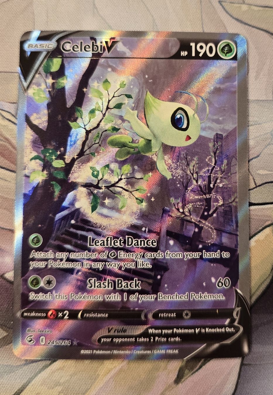 Pokémon Carte collezionabili: celebi V pokemon  – Nuovo e nell'imballaggio originale da Genève venduto da Hoenn.