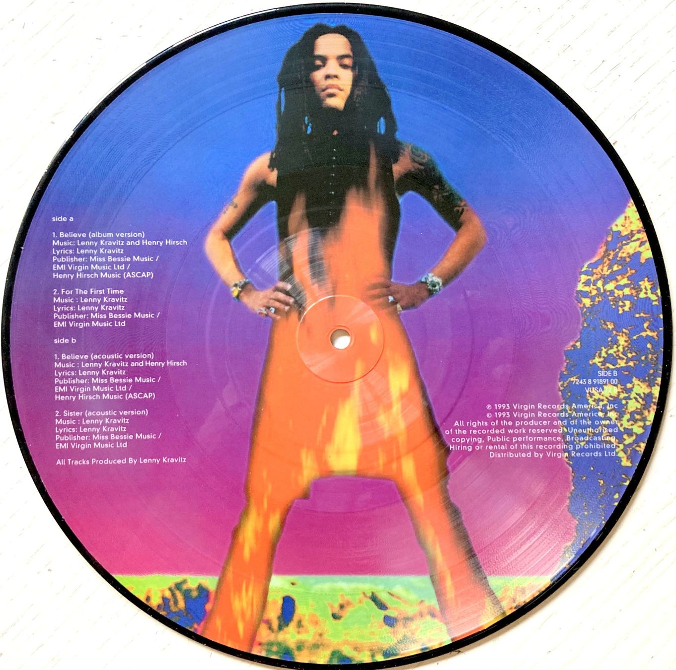 Dischi in vinile: LENNY KRAVITZ - BELIEVE – Usato da Bottens venduto da hotter-than-hell 4