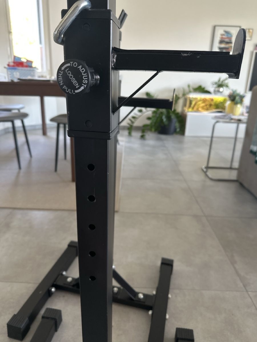 Accessoires: Support d'haltères noir réglable bon état – D'occasion à Courroux par gtrbtz 1
