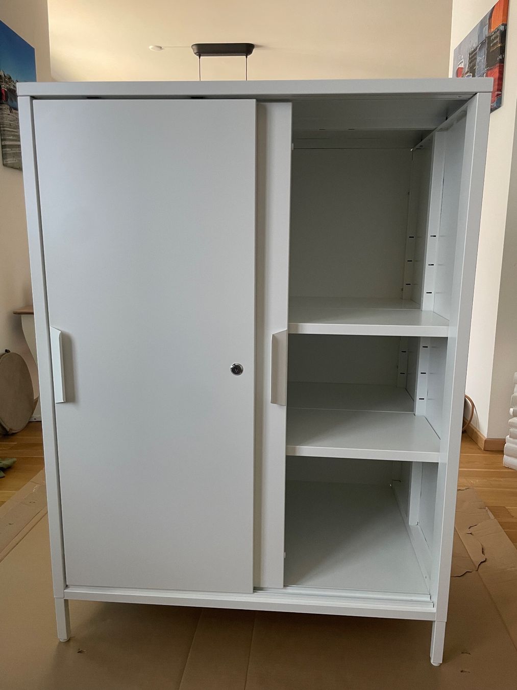 Ikea Armadi: Metallschrank von Ikea – Nuovo (secondo la descrizione) da Gutenswil venduto da micamu71 1