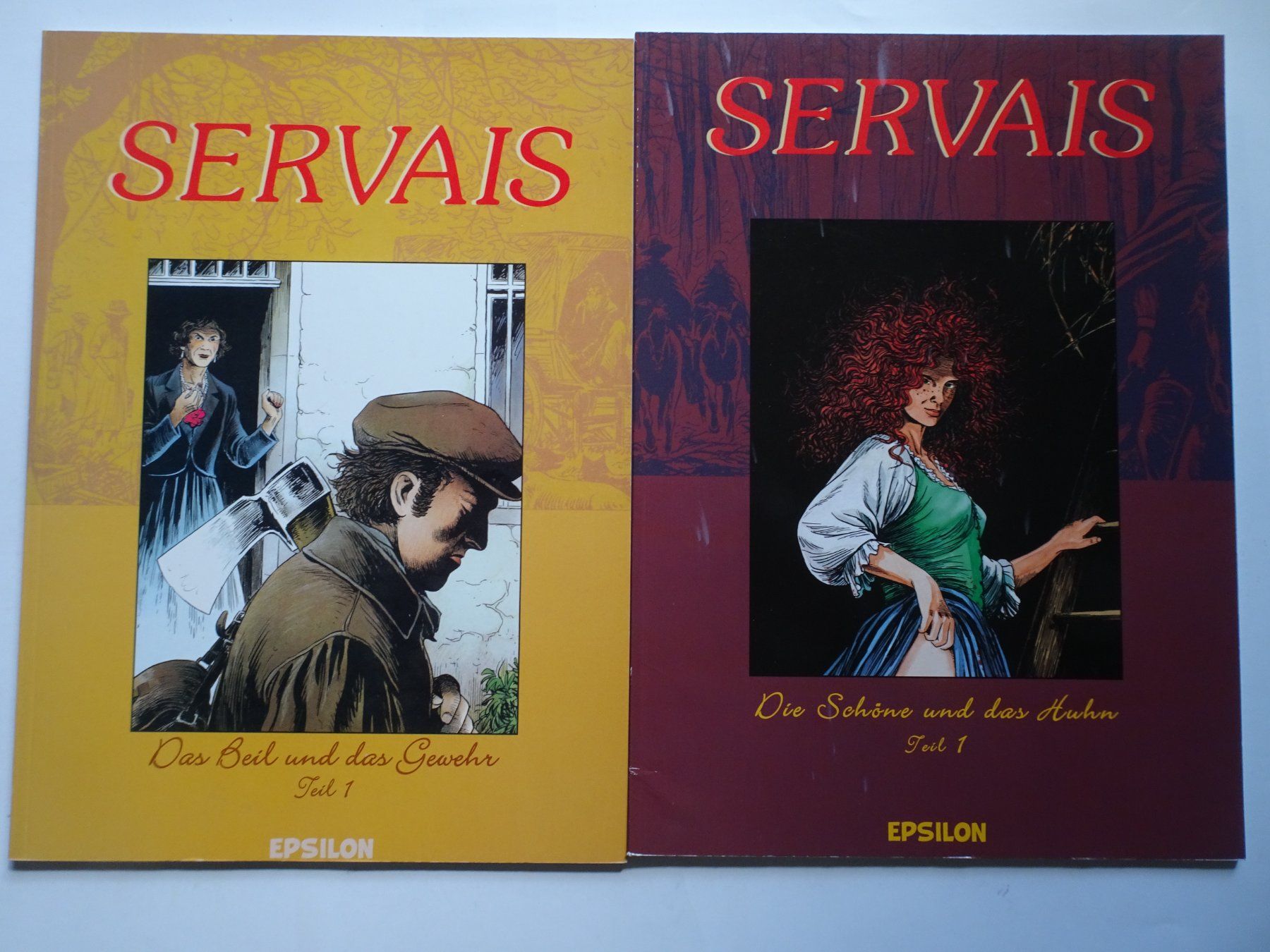 Comics: 2 Servais Comic-Hefte: Jeweils Band 1 – Gebraucht aus Schönenwerd von schnitzunddrunter