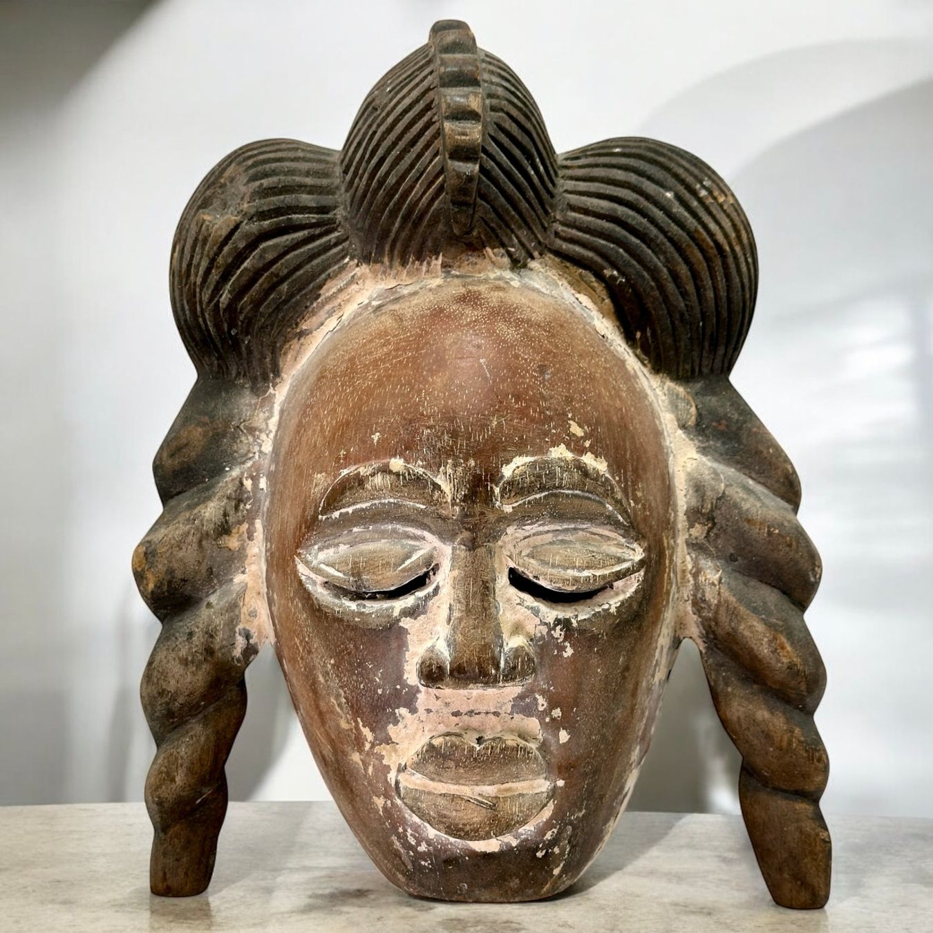 Arte internazionale: Masque cimier Punu du Gabon – Usato da Morges venduto da Auct