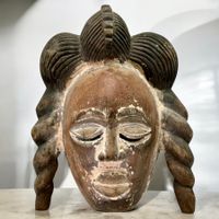 Masque cimier Punu du Gabon