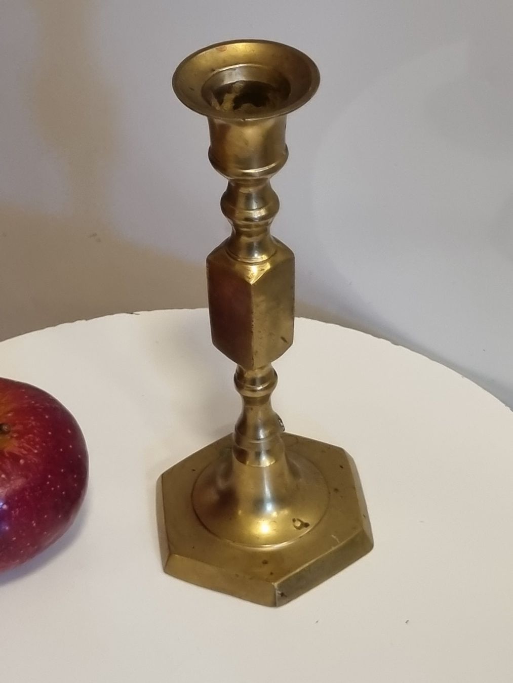 Portacandele: Vintage Messing Kerzenständer 18 cm – Usato da Scharnachtal venduto da devin03 1