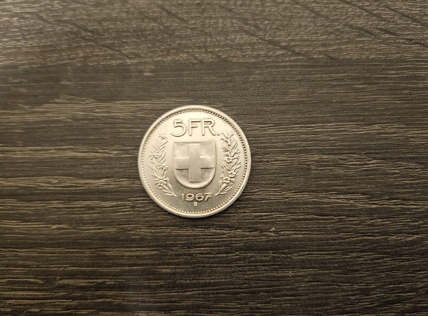 Tutti le monete: 5 francs 1967,très rare! – Usato da Monthey venduto da pas_w5hf