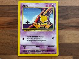 Pokemon Trading Karte Abra