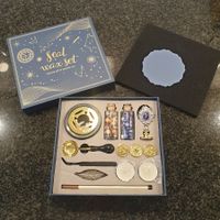 15-teiliges Siegelwachs Stempel Set, neu & ovp