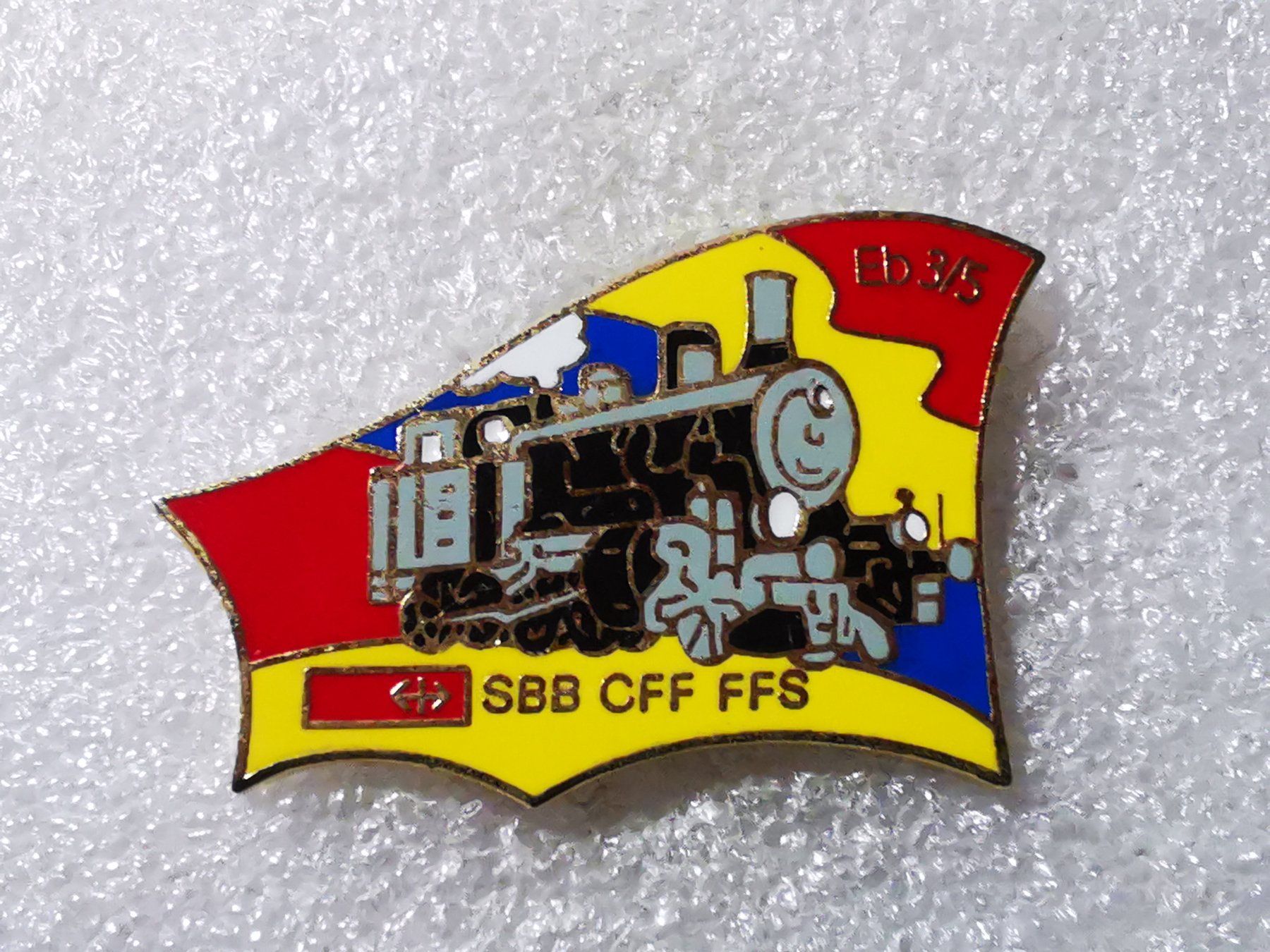 Plaketten & Abzeichen: Ansteckpin 55: SBB Eisenbahn SBB Eb3/5 – Gebraucht aus Oppligen von Pin-Fall-Shop