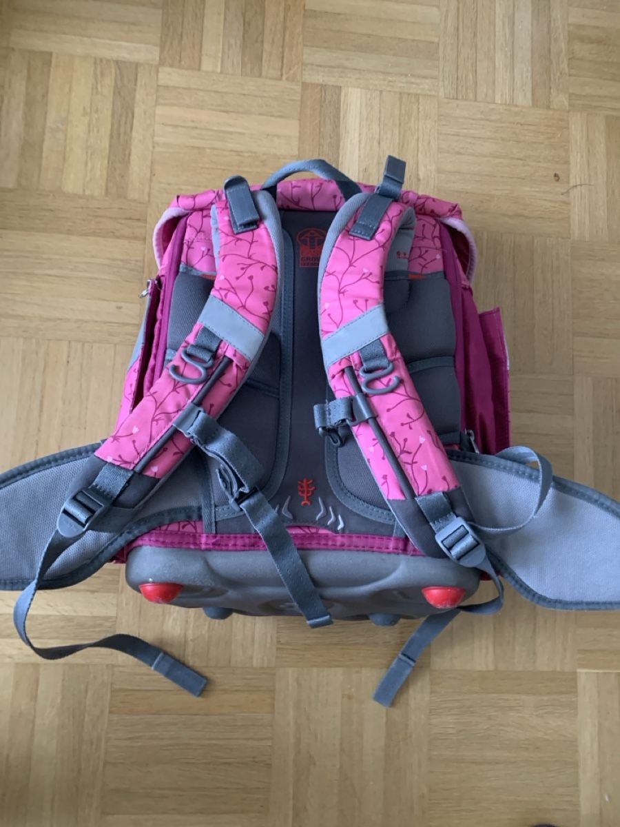 Step by Step Borse & Zaini: Schulranzen Step by Step pink Schmetterling – Usato da Adligenswil venduto da mirkolini 1
