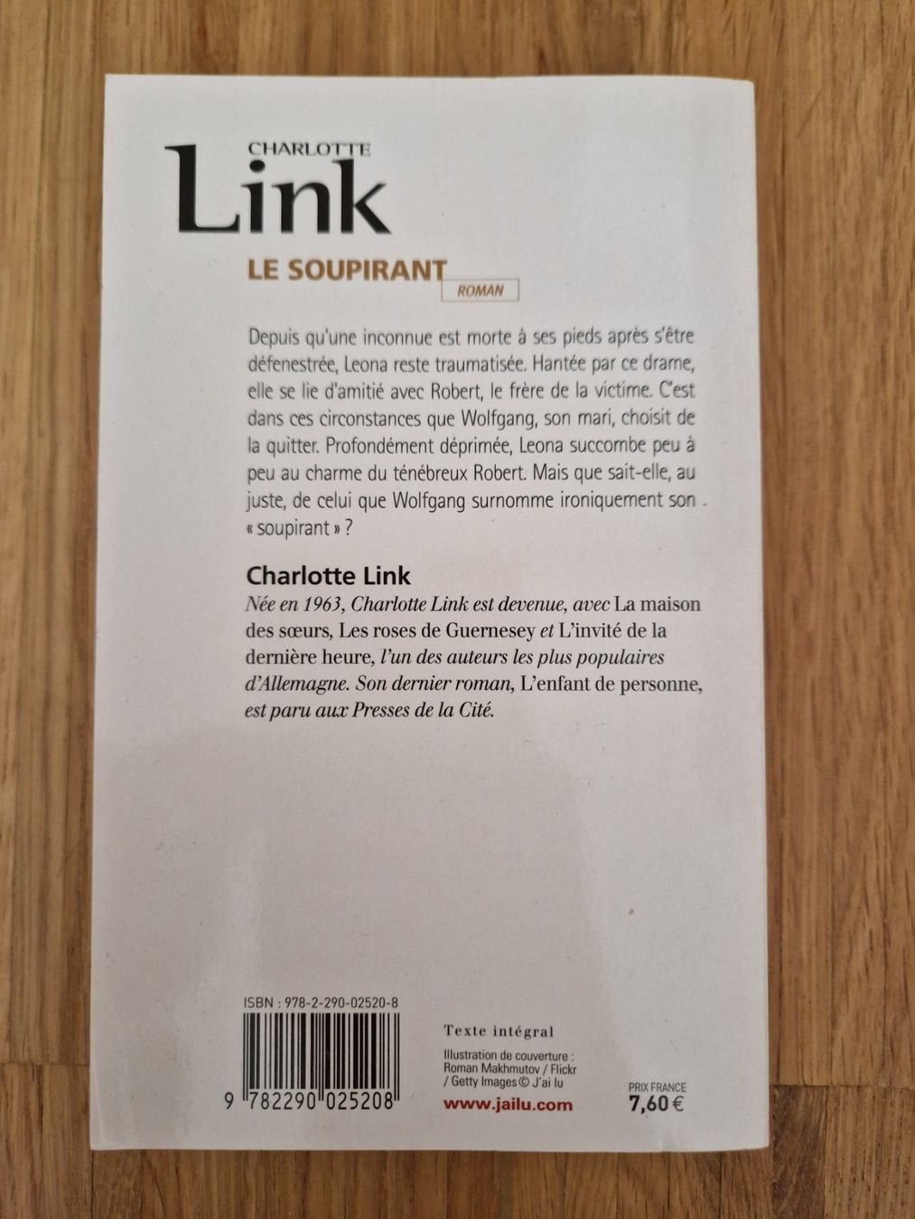 Bücher: Le Soupirant - Charlotte Link – Gebraucht aus Niederhasli von foxy_8155 1