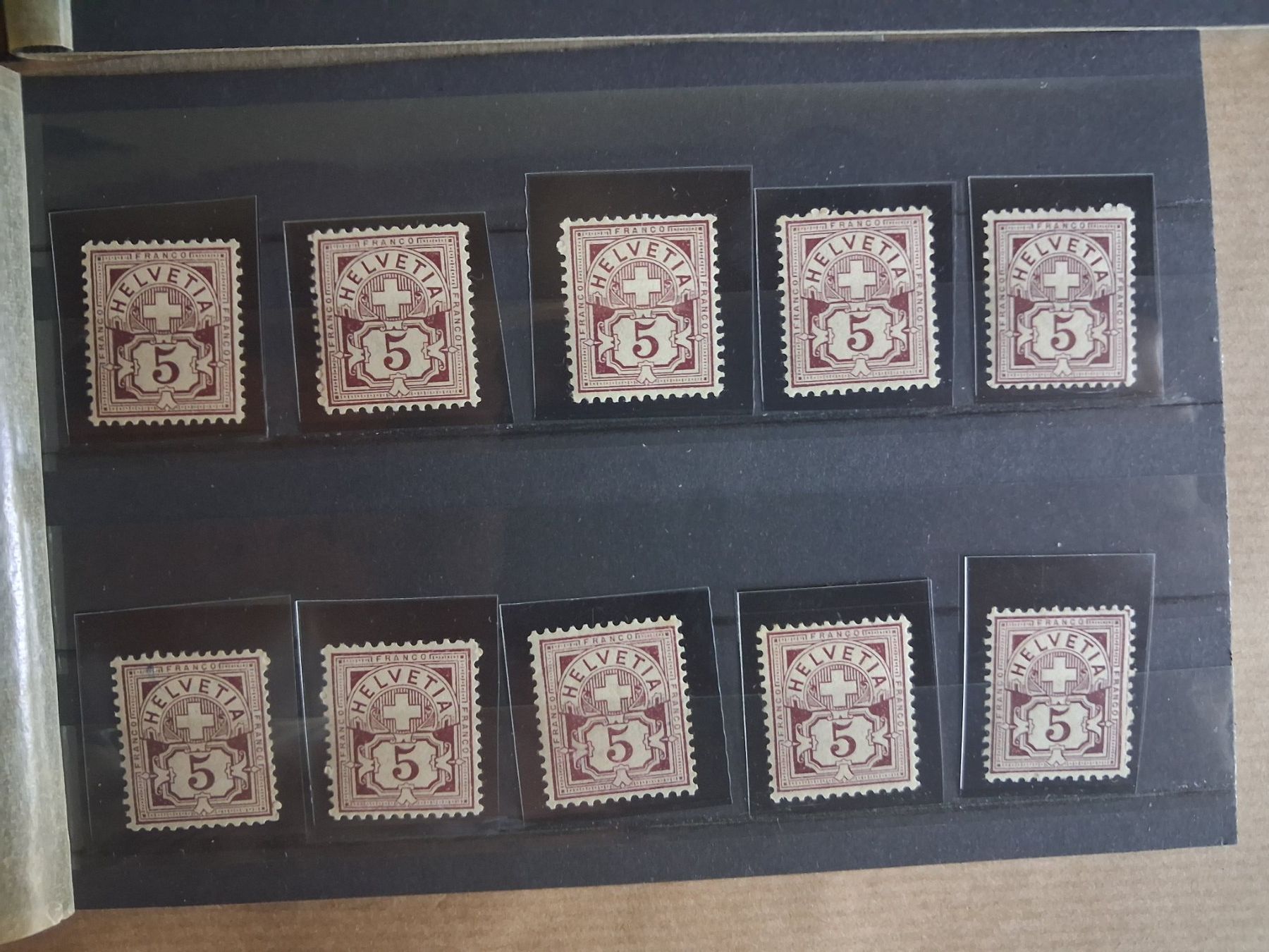 Tutti i francobolli: Kleines Lot Altschweiz. Postfrisch. Gem. Bildern – Nuovo (secondo la descrizione) da Hagendorn venduto da siwasi3 6