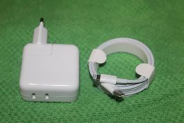 Netzteil +1meter lightning kabel Duo 35W iPhone 2x USB C