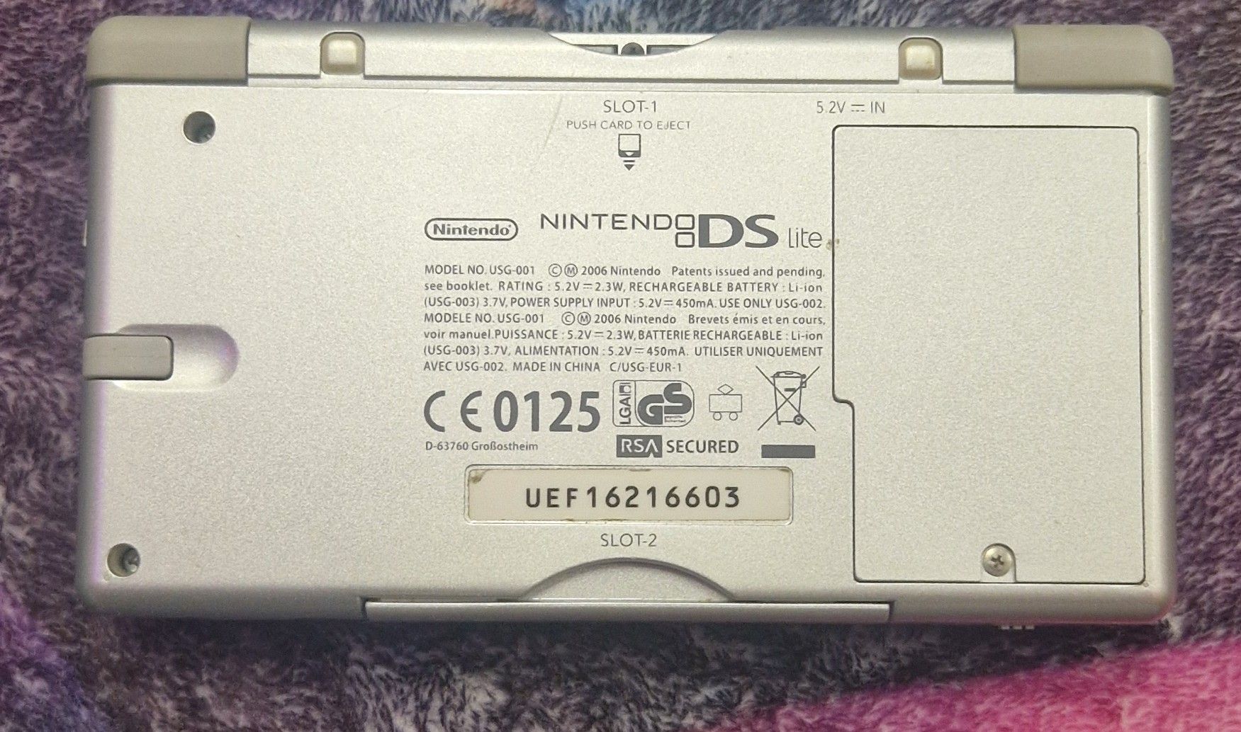 Nintendo Console: Nintendo DS Lite argenté - bon état – Usato da Villars-sur-Glâne venduto da MrLobTec 1