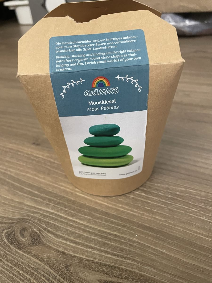 Jouets: Grimms Mosskiesel - empilable et en bois – D'occasion à Sierre par Ruyfigas 1