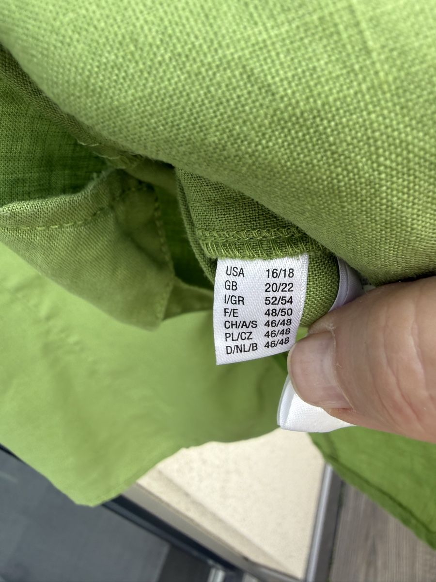 Ulla Popken Tuniche: Lässige Designer  Leinen Tunika XL  – Usato da Sirnach venduto da sirni 3