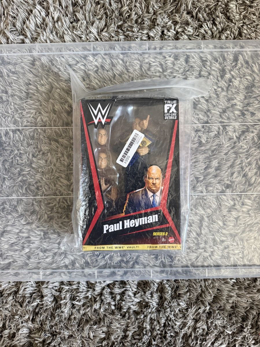 WWE Figuren: Wwe elite figure Paul Heymann  – Neu und originalverpackt aus Dietikon von Xxvishnya 1