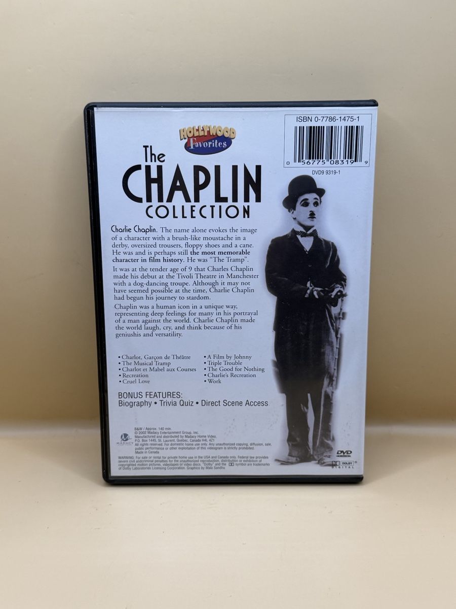 Tutti i DVDs: The Chaplin Collection Vol. 1 DVD – Usato da Genève venduto da sho_67qj 1