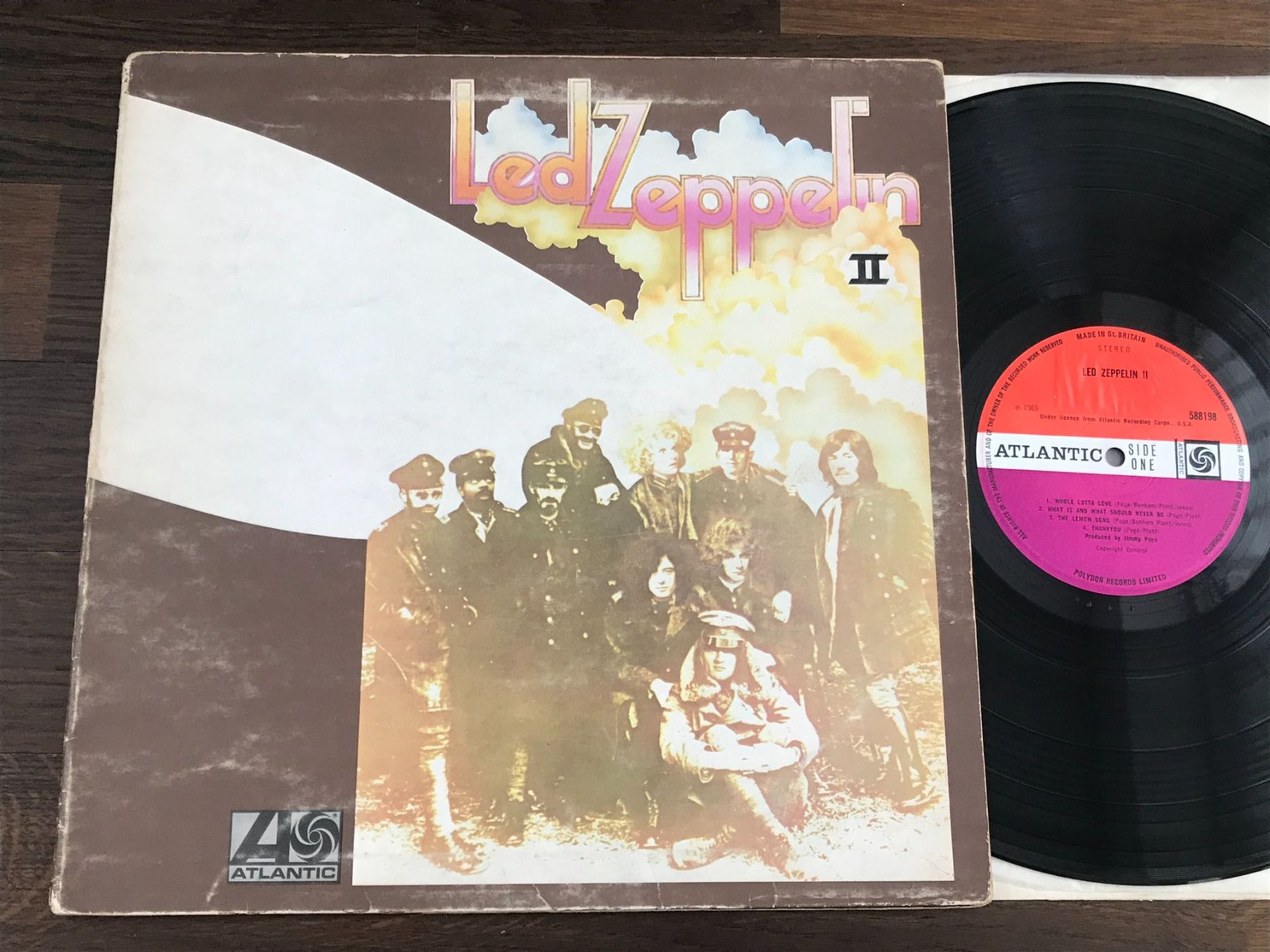 Dischi in vinile: LED ZEPPELIN - II - 1969 UK - misprint – Usato da Buchs AG venduto da Archie