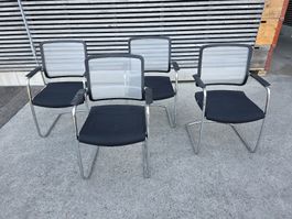 4 Stk. Interstuhl AirPad (Modell 5C30) in sehr gutem Zustand