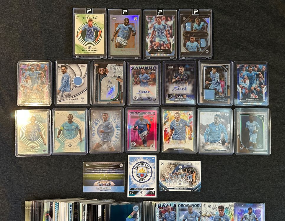 Topps Carte collezionabili: MANCHESTER CITY SAMMLUNG – Nuovo (secondo la descrizione) da Binz venduto da Cediboy 1