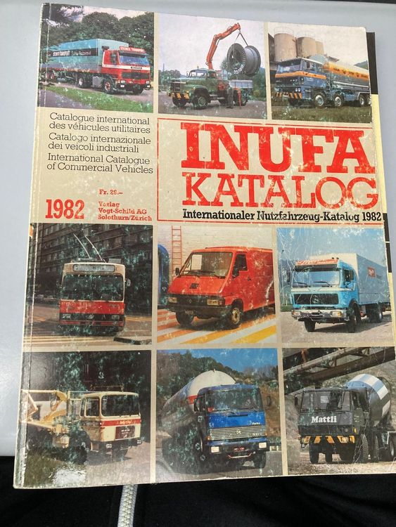 Nutzfahrzeug - Katalog von 1984 - INUFA-Katalot, Oldtimer 1A (Defekt ...