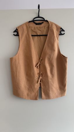 Linen/Viskose Weste gr.L (EU 42)